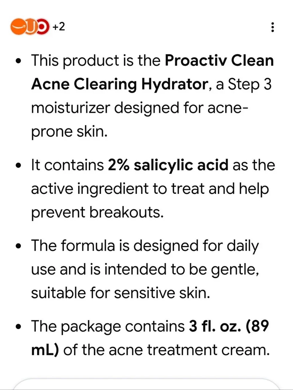 Proactiv Acne Clearing Hydrator